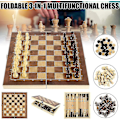 Miniatyrbild 5 av 5: Memory Match Stick Chess, Memory Chess Wood, Träminne Schack, Memory Chess