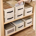 Miniatyrbild 3 av 4: Lådförvaring för kläder, stor kapacitet, underkläder, strumpor, förvaring för hem och sovrum