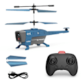 Miniatyrbild 1 av 5: 2023 Nya Flygplan Flygande Leksaker Rc Helikopter Pojkar Flickor 2.4g（2.5，Blå）