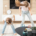 Miniatyrbild 5 av 5: M9-Border Mini Bluetooth Liten Högtalare Parat Subwoofer Bärbar Trådlös Röst Hög Volym Bärbar Ljud（Blå）