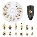 Set 2 Multi size Glass Rhinestones For Nails Art Phone Cases Clothes Decorations