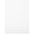 Pikkukuva 1 / 2: Seinälle kiinnitettävä reikälevyseinäteline Seinävarastohylly Reikälevy Suuri reikälevy (41,5 x 29,5 cm, valkoinen)