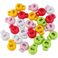 Miniatyrbild 3 av 4: Gap Cord Plugs, Runda, Ball Rocker, Plast, Slumpmässig Färg, 25-pack (Slumpmässig Färg)