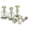 Miniatyrbilde 2 av 3: Kopping Kopping Nippel Enkle Twist Sugere Pumper Brystforsterker Sug Forstørrelse（S）
