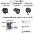 Miniatyrbillede 4 af 5: Black Lagoon Revy 3d LED Natlampe Anime Illusion Bordlampe Farveskiftende Lampara Soveværelse Dekoration Natlys Børnefødselsdagsgave