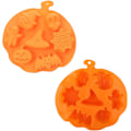 Miniatyrbillede 4 af 5: Silikone græskar kageform Halloween jul spøgelse græskar muffinform måne slik kage isform
