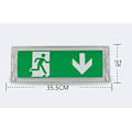 Miniatyrbilde 4 av 5: Autonomt sikkerhetsbelysningsblokk 3 timer belysning Ip65 200lm 6500k 27led