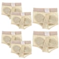 Miniatyrbillede 1 af 2: 3 par ballet mavedans beskyttende forfodspudebetræk - størrelse L (beige) (L, som vist)