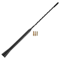 Miniatyrbillede 2 af 2: Bilantenne radiosignalantenne bilantenne reservedele egnet til bil SUV (28,00X1,20X1,00CM, sort)