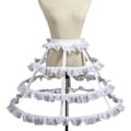 Pikkukuva 4 / 4: Crinoline-alushame, 2/3/4/5 vannetta naisille ja tytöille (8)