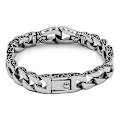 Miniatyrbild 2 av 4: Fashion Norse Viking Armband i rostfritt stål Länkkedja Biker Armband