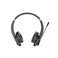 Miniatyrbild 1 av 5: Bluetooth-headset med mikrofon, V5.0, trådlöst headset för mikrofon, telefon, kontor (svart)
