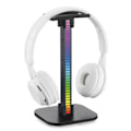Miniatyrbild 1 av 5: RGB-hörlursställ för skrivbord, förvaringsställ för PC-speltillbehör (Pickup-lampa)