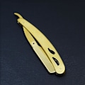 Miniatyrbillede 1 af 4: Traditionel barberkniv til mænd, rustfrit stål foldekniv + 10 barberblade af høj kvalitet.