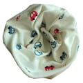 Miniatyrbild 1 av 5: Vår/höst/vinter Bufandas Bomull Lic Baby Lovely O Ring Scarf bee