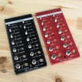 Gängkontroll – SAE & Metrisk Mutter-/Bultmätare 16+15 Storlekar Rostfritt stål Metric thread gauge red