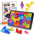 Miniatyrbild 1 av 5: Pussel Pop Push It Bubble Fidget Sensorisk Leksak, 27 st Silikonspussel, Fidget Pussel Leksaker, Sensoriska Fidget Leksaker För Ångest & Stressavlastning För Barn
