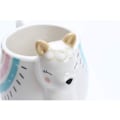 Miniatyrbilde 3 av 3: 3d Alpaca Lama Kaffe Krus Med Håndtrykte Design, Keramisk Søt Krus Håndlaget Kopp Bursdagsgaver Til Jente