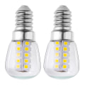 Pikkukuva 1 / 2: OSALADI 2 kpl 3W jääkaapin lamppu E14 LED-maissilamppu korvaava jääkaapin lämmin valkoinen lamppu (kuten kuvassa näkyy)