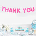 Miniatyrbild 3 av 3: Tack Banner Bröllop Vimpel Girlang Dekoration Bröllop Thanksgiving Mors Dag Fest Dekorationer (Rosa) (Rosa)