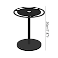 Miniatyrbillede 3 af 4: Ny bordplade solbriller holder akryl solbriller arrangør står 360 roterende briller display rack（sort）