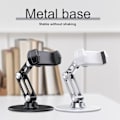 Miniatyrbilde 2 av 4: 360 Fleksibel Lazy Desk Telefonholder Lang Arm Tablet Stativfeste Universal（Sølv）
