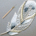 Miniatyrbild 5 av 5: Virka krok DIY sömnad broderinål verktyg set stickning pärlvirkning virknålar med 3 nålar