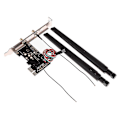 Miniatyrbillede 4 af 5: Pcie X1 Til Bcm94360cs2 Wifi Modul Trådløst Netværkskort Adapter Kort Adapter（one size）