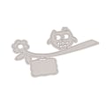 Miniatyrbild 2 av 4: 1 st stansform för prägling i stål, stansform för papper i metall (silver)