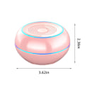 Miniatyrbild 3 av 5: Bluetooth-högtalare med 12 W stereoljud, Bluetooth 5.0, trådlös stereokoppling, högtalare för hem, utomhus, resor (rosa)