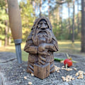 Miniatyrbild 3 av 5: Odin Thortyr Nordisk Hednisk Staty Retro Harts Kunsthåndværk Tilpasset Skrivebordsornament Personlig TilB