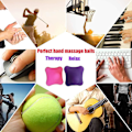 Miniatyrbild 5 av 5: Handmassageövningsterapikulor - Djupvävnad Triggerpunkt Självmassage Rehab Reflexologikulor Artrit Smärtlindring Träning för Händer Handflata Rygg Fo