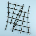 Pikkukuva 2 / 4: 2 kpl DIY Puutarha Kasvi Kiipeily Trellis Muovi Mini Päällekkäin Ruukku Kasvi Tuki Puutarha Trellises