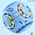 Miniatyrbild 3 av 4: FlkwoH Fingertip Cube Rotating Magic Bean Stress Relief Educational Puzzle Toy