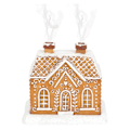 Miniatyrbild 2 av 4: Pepparkakshus Rökelsebrännare, Julstugan Husprydnad Rökelsebrännare