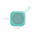 Miniatyrbild 3 av 5: Liten Bluetooth-högtalare, Mini bärbar trådlös högtalare, 49-fots Bluetooth-räckvidd, Förbättrad bas, Stöd för insättningskort (Grön)