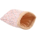 Miniatyrbilde 2 av 2: Sukkerflyger marsvin seng hamster sovepose hamster bomulls gjemmested sukkerflyger leketøy (25X20X3CM, rosa)