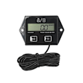 Miniatyrbild 5 av 5: 2st Bensinmotor Tändstift Timmer Ersättningsbart Batteri Vattentät Induktion Digital Display 2 4 S