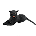 Miniatyrbilde 2 av 5: 30-50cm Gigant Svart Leopard Panter Plysjleker Myke Fylte Dyr Putedyr Gule Hvite Tigerleker For Barn（40cm，Svart）