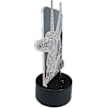 Miniatyrbillede 3 af 5: Wekity Gammel Egyptisk Gud For Efterlivet Anubis Sjakal Hund Graveret Klart Akryl Glas Led Nattelys Hilsen Multi Farve Nattelys Usb