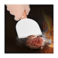 Miniatyrbild 3 av 5: Grillspatel i rostfritt stål, tårtsspatel i trähandtag, äggpaj, biff, pizzaspatel, stekspade, grill