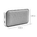 Miniatyrbild 4 av 5: Liten Bluetooth-högtalare, bärbar trådlös, utomhus minihögtalare för hem, utomhus och resor, 4 timmars arbetstid (vit)