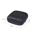 Miniatyrbild 3 av 5: Ny utomhus Bluetooth-högtalare, bärbar, inte rädd för stänkvatten, subwoofer med hög volym, mini trådlöst nätverkskort, minihögtalare (svart)