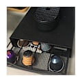 Miniatyrbild 5 av 5: Lådtyp Organizer Kaffe Kapselhållare 40 Kapsel Förvaring Låda Klassisk Svart Kaffe Kapsel