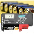 Miniatyrbild 4 av 4: BT-168D LCD AA/AAA/C/D/9V/1.5V Universal Digital Batteritestare, Universal Batteritestare