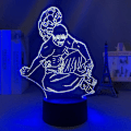 Miniatyrbillede 2 af 5: Manga LED-lys Jujutsu Kaisen Toji Fushiguro til soveværelsesindretning Natlys Jujutsu Kaisen Gave Akryl Anime 3d Lampe Værelsesindretning