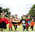 Miniatyrbillede 3 af 5: 10 stk. Halloween pandebånd græskar spøgelse flagermus heks hoved bopper søde tegneserie
