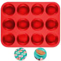 Silikon Muffinform för 12 Muffins Non-stick belagd