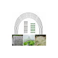 Miniatyrbild 1 av 5: 18 st bågar för tunnelväxthus, tunnelväxthusbågar, växtsupporttunnlar trädgårdshus glasfiberodlingsram för trädgårdar