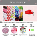 Miniatyrbilde 3 av 4: Ny 5d Diy Diamantmaleri Tegneseriefilm Plakat Pans Labyrint Full Drill Diamantbroderi Veggkunst Hjemmedekor Gave（Rund 30x40cm,504G016）